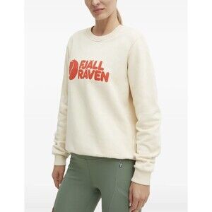 Fjallraven Women's Logo Sweater Long Sleeve Sweatshirt Size Large NWT